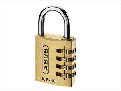 Abus 32162 165/30 30mm Solid Brass Body Combination Padlock ( 3 Digit) by Abus Locks