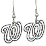 Washington Nationals Dangle Earrings - MLB Baseball Fan Shop Sports Team Merchandise