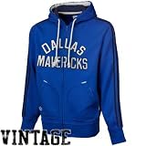 Dallas Mavericks Blue Adidas Springfield Originals Full-zip Hooded Fleece Sweatshirt (4X)