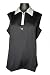 Chervo Golf Polo Afran ärmellos, Damen, schwarz / silber