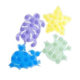 Little Wonders Small Safari Non Slip Bath Splat Mats