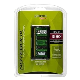 Kingston ValueRam 2GB 667MHz DDR2 Non-ECC CL5 SODIMM Retail Packaging