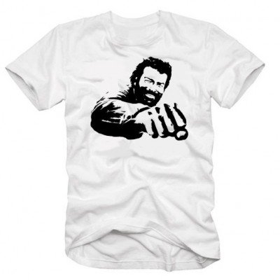 BUD SPENCER T-SHIRT AKTION diverse FARBEN S M L XL XXL XXXL MÜCKE PLATTFUSS