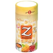Zsweet All Natural Sweetener, 8.8 Ounce Canister (Pack of 3)
