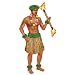 Jointed Polynesian Man Poseable Costume Theme Party Accessory