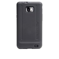 Case-Mate - HYBRID Tough Case passend zu Samsung i9100 Galaxy S2 - Schwarz