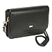 Buxton Double-Flap Mini-Bag with Total Wallet Organization