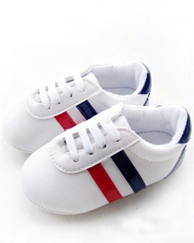 WXBUY Toddler Baby Shoes Stripe Soft Bottom Cute Shoes SZ 11