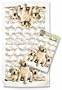 Yellow Lab Labrador Retriever Puppies Set of 2 Dish Kitchen Towels New Gift