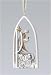 Pack of 12 Peace On Earth Mary & Jesus Christmas Nativity Ornaments 4.25