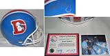 John Elway Signed Broncos Throwback D Logo Authentic ProLine Riddell Full-Size Helmet