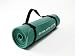 Golds Gym Ribbed Comfort Rubber Mat (With Carry Straps) Green
