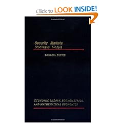 Security Markets: Stochastic Models (Economic Theory, Econometrics, and Mathematical Economics)