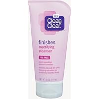 Clean & Clear Finishes Mattifying Cleanser, 5-Ounces