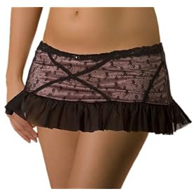 Jezebel Women's Bow Boudoir Skirt
