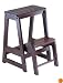 Winsome Wood Step Stool, Antique Walnut