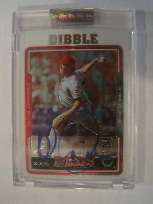 2005 Topps Uncirculated Rob Dibble Autograph - Signed MLB Baseball CardsB00CQBD7A6
