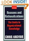 Reasons and Rationalizations: The Limits to Organizational Knowledge