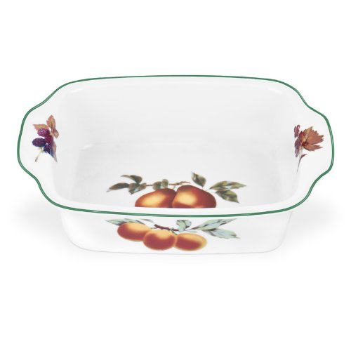 Royal Worcester Evesham Vale Small Rectangular Handled Dish