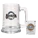 Milwaukee Brewers MLB Boilermaker Set - Primary Logo by Great American Products