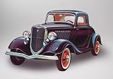 Lindberg 1:32 scale 1934 Ford Coupe model kit