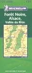 Carte routi�re : For�t Noire, Alsace...