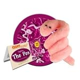 - 	 GIANT Microbes Plush Doll The Pox - Syphilis (Treponema pallidum)