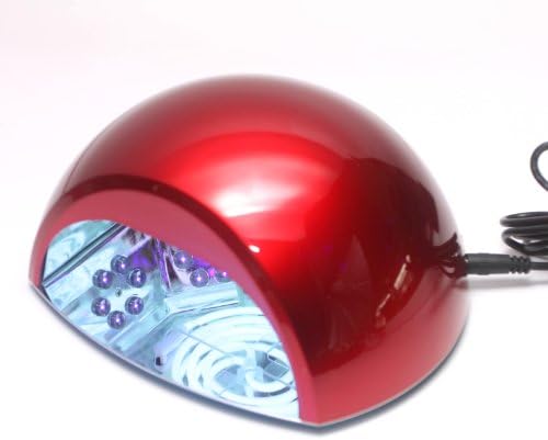 Shinejun Nail Dryer 15w Red Long-life Pearl Nail Uv Lamp with Ccfl Tube for Uv and Led Nail Polish Nail Enamel Professional Nail Art Equipment Red