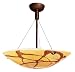 Access Lighting 23200-BRZ/LAV 3 Light Safari Italian Art Glass