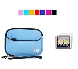 Scratch Resistant Protector Case for 4.3 inch GPS TomTom XL 340TM 340-S XL 335T 330S 335TM 350TM + Screen Protector for GPS Navigator systems (Light Blue)