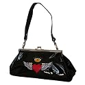 Retro Frame Purse - Black