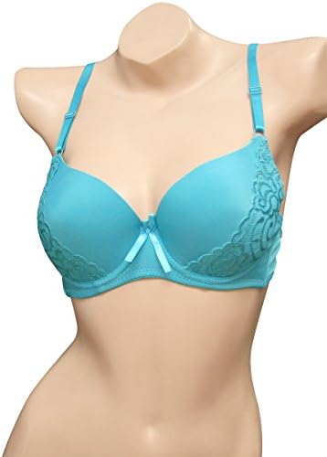 Push Up Plain Lace Bras (Pack of 6) (NZAV)