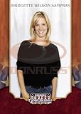 2009 Donruss Americana Trading Card # 40 Bridgette Wilson-Sampras In a Protective Screwdown Display Case!