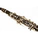 Barcelona 200 Series B-Flat Clarinet with Case, Polishing Cloth, Gloves, and Cork Wax - Black image 4