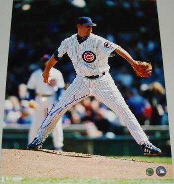 Kerry Wood Chicago Cubs 16x20 Autographed Photo