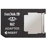  : SanDisk - Flash memory card ( M2 to Memory Stick Duo adapter included ) - 8 GB - Memory Stick Micro (M2)