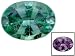 Jewelry : MIN .60CT MM VARIES OVAL ALEXANDRITE
