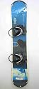 Used Rossignol Roc twin Snowboard with New Bindings 126cm C #2504