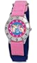 Disney Kids' D044S503 Princess Time Teacher Pink Velcro Watch