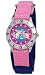 Disney Kids' D044S503 Princess Time Teacher Pink Velcro Watch