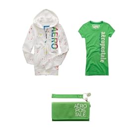 Buy Brand New Aeropostale Bleach Splash Zip-Front Hoodie; Blade Vertical Aero Script Graphic T-Shirt... by var goTwisterProductImageStrings = new Object();goTwisterProductImageStrings['prodImageNotAvailTextNoColor'] = 