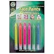 CRAFTY DAB JUMBO CRAYON FACE PAINTS NEON ONLY!