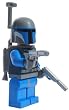 LEGO Star Wars Clone Wars Minifigure Mandalorian (Jango Fett) with dual SILVER Guns, Helmet Rangefinder and Rocket Jetpack (Comes exactly as shown)