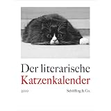 Der literarische Katzenkalender 2010: Zweifarbiger Wochenkalendervon "Julia Bachstein"
