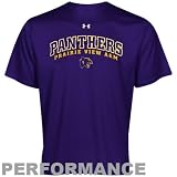 NCAA Under Armour Prairie View A&M Panthers Purple HeatGear Training Performance T-shirt