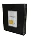 Kangaroom LIV01149BKKRSD Faux-Leather Remote-Control Holder with Picture-Frame Lid