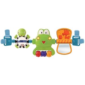 Bright Starts Hop Along Carrier Toy Bar - Neutral