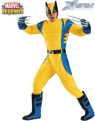  Wolverine Origins Ultimate Adult Halloween Costume 42-46 XL
