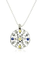 Urban Style Collar Plata / Amarillo / Azul