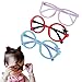 serbon Children Stylish Cute Glasses Frame Without Lenses Pack of 3
